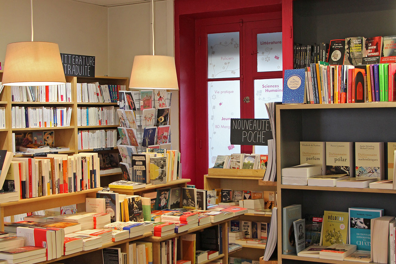 Vue librairie La Page Suivante - Lyon 6
